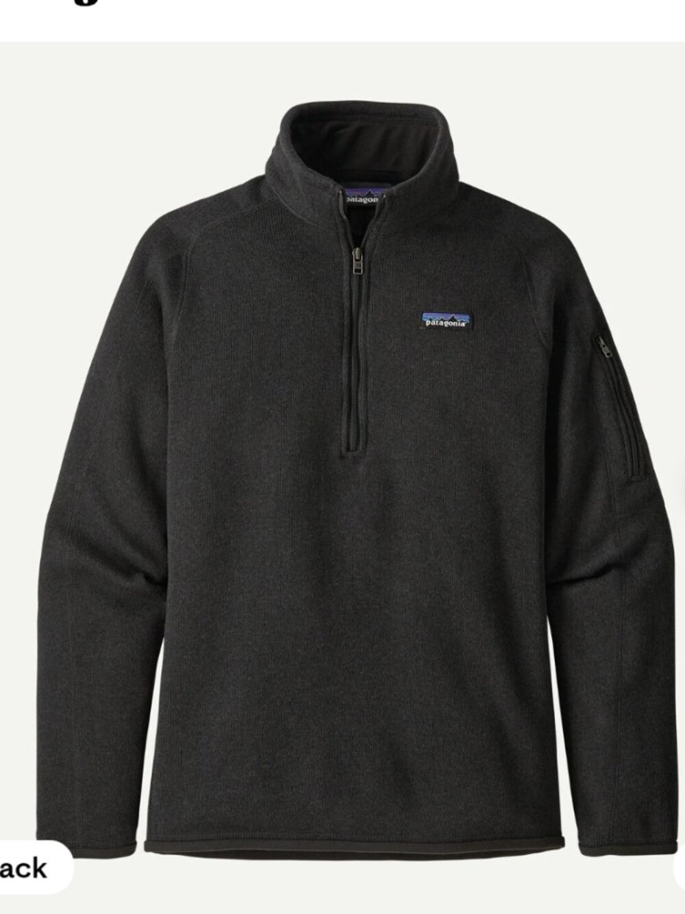 Patagonia half zip women's xl